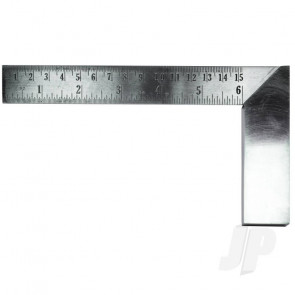 Excel 6in (15.24cm) Precision Carbon Steel Machine Square