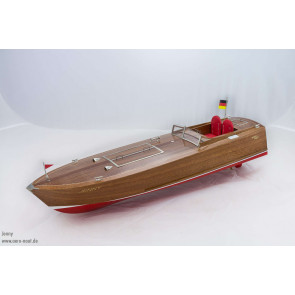 Aero-Naut Jenny - 1930's Chris-Craft Style Mahogany Sports Boat - 1:10 Scale RC Kit