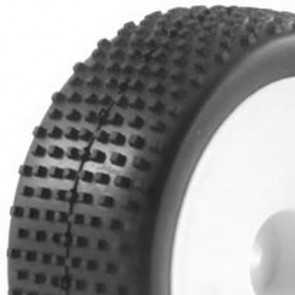 Fastrax 1/10th Mounted Buggy Tyres Lp 'Block' Front