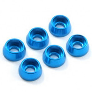 Fastrax M3 Cap Washer Blue (6)
