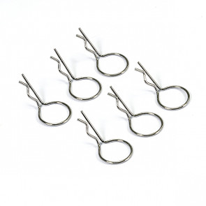 Fastrax Big Large Body Clips Pins (6) for RC Model Car