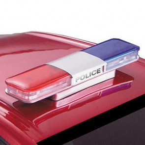 Fastrax RC Scale Model Car Police Rooflight LED Lights Set