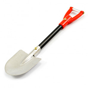 Fastrax RC Scale Model Car Red Handle Metal Spade Shovel