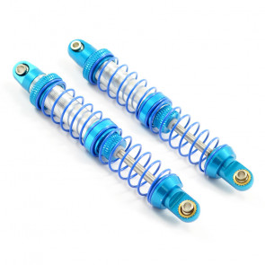 Fastrax RC Scale Model Car Double Spring Alloy Shock Absorbers 100mm