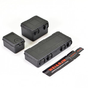 Fastrax RC Scale Model Car Tool Case Set (3pc) (Large Size 100x40x20mm)