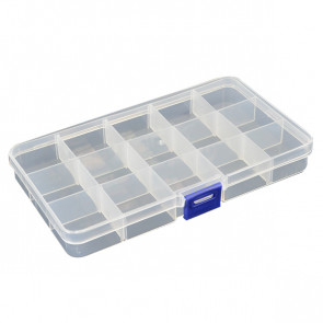 Fastrax Small Parts Storage Box 175mmx100mm (15 Sections)