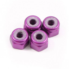 Fastrax M3 Purple Locknuts