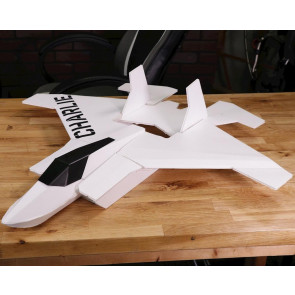 Flite Test Charlie Speed Build Kit (736mm) | RC Maker Foam Model Aircraft