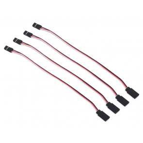 Flite Test 20cm Servo Extension Wires Cables (4 pcs) For RC Aircraft