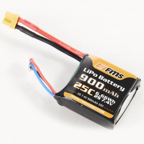 FMS 2S 7.4v 900mAh LiPo Battery w/ XT30 Connector Plug