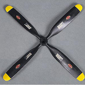 FMS 7.5 X 4 4-Blade Propeller (800 P51 V2/F4U Corsair V2)