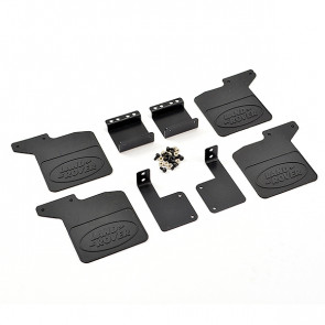FASTRAX TRX-4 RUBBER MUDFLAPS & ALLOY MOUNTS FOR DEFENDER
