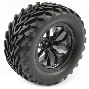 FTX Bugsta Mounted Wheel/Tyre Complete Pair - Black