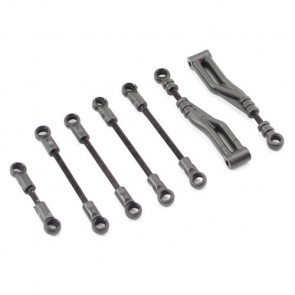 Front and Rear Upper Linkage and Steering Sets for FTX Surge Cars - All Versions