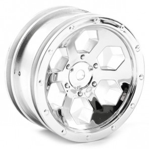 FTX Outback 6hex Wheel (2) - Chrome