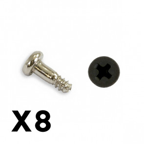 FTX Outback Mini 3.0 Button He Ad Metric Hex Screw 2x6 (8pc)