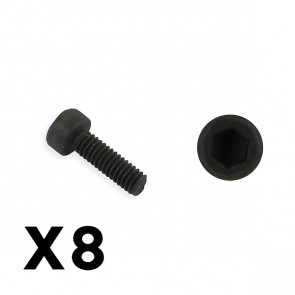 FTX Outback Fury Column Hex Head Self Tapping 2.5x8mm Screw (8pc)