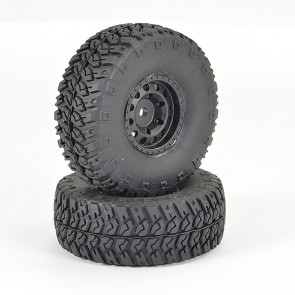 FTX Outback Ranger XC Wheel & Tyre Set - Black (Pr)