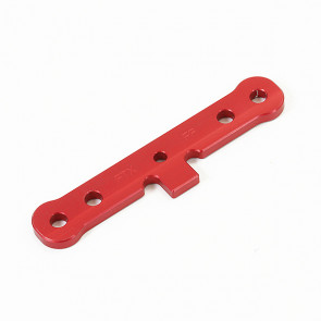 FTX DR8 Front Ff Aluminium  Lower CNC Suspension Mount - Red