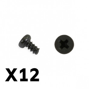 FTX Tracer Pan Head Self Tapping Screws Pbho2.3*4mm