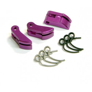 Fastrax Purple Heavy Aluminium Clutch Shoe (Inc 1.0 & 1.1mm Springs)
