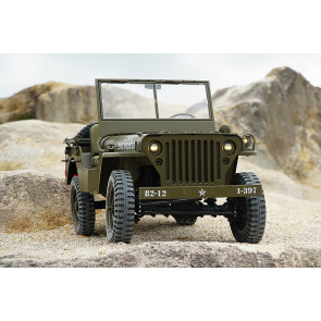 RocHobby 1:6 1941 Willy's WWII Jeep MB Scaler RC - HUGE Scale!!!