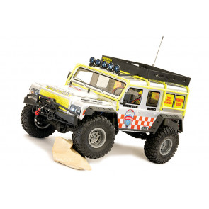 FTX 1/10 Kanyon Trail Crawler RTR RC Truck w/Lights – Mountain Rescue Edition!