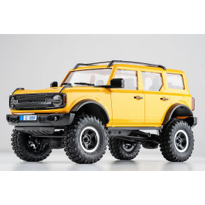 Eazy RC 1:18 Bronx Ford Bronco Style RTR Scale Crawler - Yellow