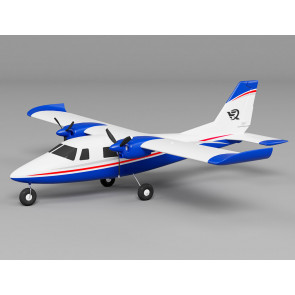 Xfly P68 Twin RC Plane (850mm) ARTF (no Tx/Rx/Batt/Cgr) - Blue
