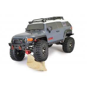 FTX Outback Geo 4x4 Land Cruiser 1/10 RC Car Body Shell, Acc’s & Decals - Grey