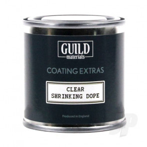 Guild Materials Clear Shrinking Dope (125ml Tin) For RC Model Aircraft