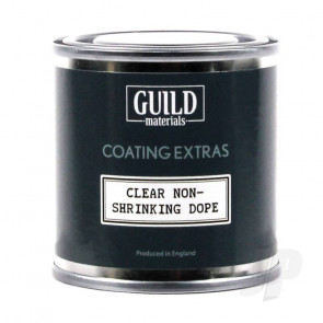 Guild Materials Clear Non-Shrinking Dope (125ml Tin) For RC Model Aircraft