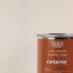 Guild Materials Chroma Enamel Fuelproof Paint Matt Clear (125ml Tin) For RC Model Aircraft