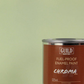 Guild Materials Chroma Enamel Fuelproof Paint Matt Duck Egg Blue (125ml Tin) For RC Model Aircraft