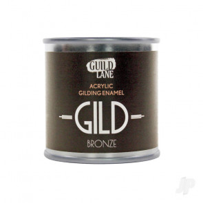 Guild Lane GILD Acrylic Enamel Paint, Bronze (125ml Tin) For Craft Model