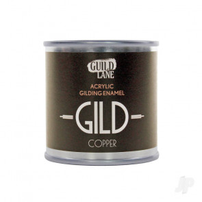 Guild Lane GILD Acrylic Enamel Paint, Copper (125ml Tin) For Craft Model