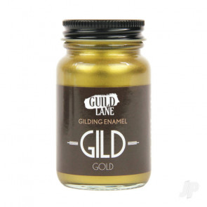 Gild Materials Gilding Gold Leaf Enamel Paint | 60ml Jar | For Craft Model