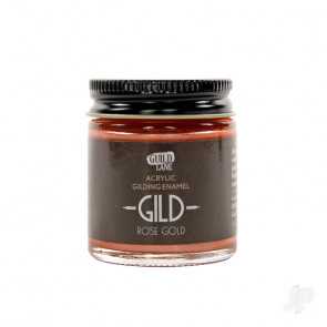 Guild Lane GILD Acrylic Enamel Paint, Rose Gold (30ml Jar) For Craft Model