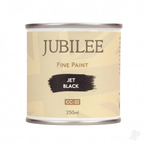 Guild Lane Jubilee All Purpose Acrylic Paint - Jet Black (250ml)