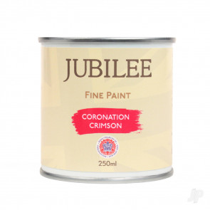 Guild Lane Jubilee All Purpose Acrylic Paint - Coronation Crimson Red (250ml)