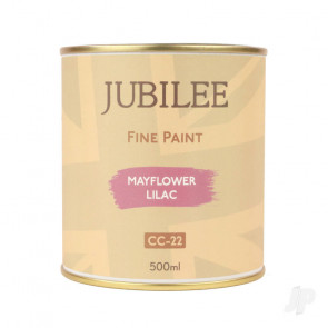 Guild Lane Jubilee All Purpose Acrylic Paint - Mayflower Lilac Purple (500ml)