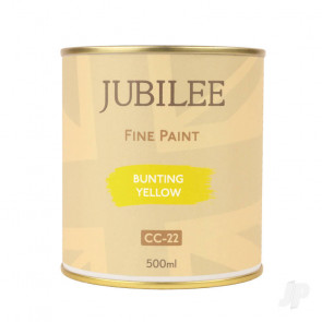 Guild Lane Jubilee All Purpose Acrylic Paint - Bunting Yellow (500ml)