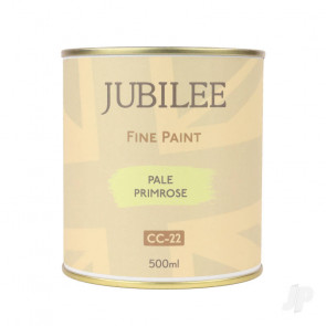 Guild Lane Jubilee All Purpose Acrylic Paint - Pale Primrose Yellow (500ml)