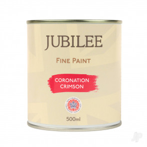 Guild Lane Jubilee All Purpose Acrylic Paint - Coronation Crimson Red (500ml)