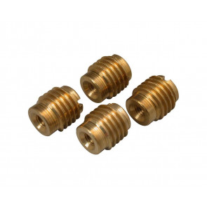 Great Planes 10-32 x 3/8" Brass Threaded Inserts (4) RC Plane Hardware