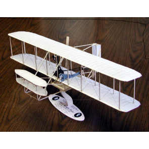 1903 Wright Flyer Large Scale 1:20 Guillow's Balsa Aircraft Kit 616mm Wingspan