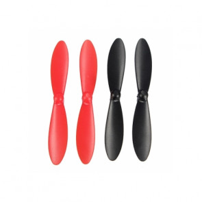 Hubsan X4 Quadcopter Spare Set of 4 Red/Black Blades H107-A35 Fits All Versions