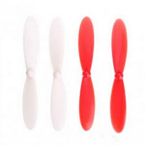 Hubsan X4D Mini Quadcopter Propellors (Red/White)