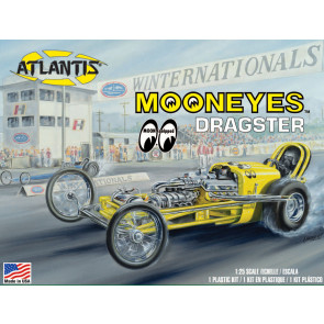 Atlantis Models 1:25 Mooneyes Dragster Car Plastic Model Kit