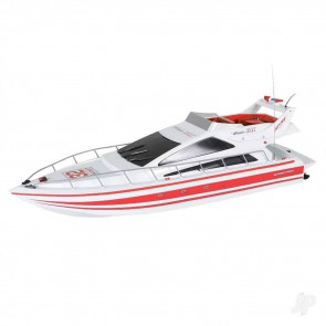 Henglong Atlantic Yacht Luxury Powerboat RTR RC Boat (700mm) - Red